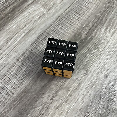 #ad FTP F*ckThePopulation Rubiks Logo Cube $99.99