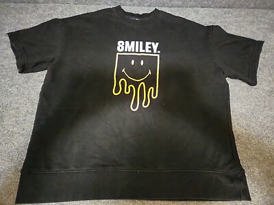 #ad Zara Smiley Happy Collection SMILEY Shirt Size L $25.00