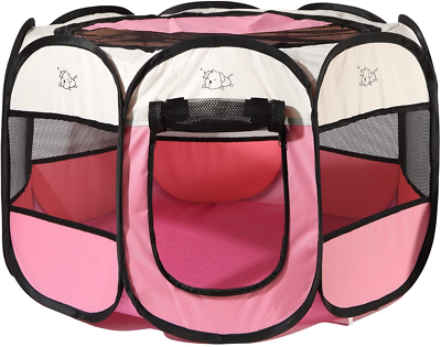 #ad Soft Pet Playpen Exercise Pen Multiple Sizes and Colors Available for Dogs Ca $43.74