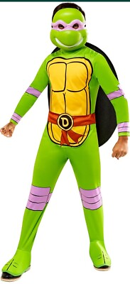 #ad TMNT Costume Kids Teenage Mutant Ninja Turtles Halloween DONATELLO Large 8 10 $13.50