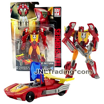 #ad Year 2016 Transformers Titans Return Deluxe Figure FIREDRIVE amp; AUTOBOT HOT ROD $54.99