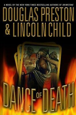 #ad Dance of Death hardcover 9780446576970 Douglas Preston $3.98