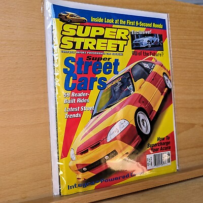 #ad Super Street Magazine June 1999 Super Street Cars No Label $59.99
