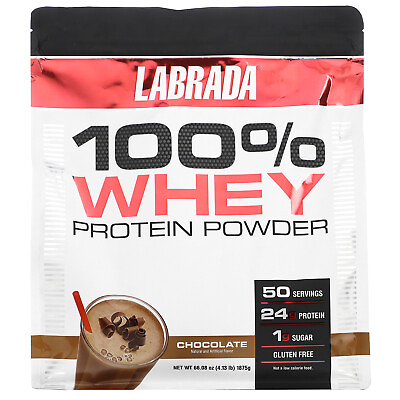 #ad 100% Whey Protein Powder Chocolate 4.13 lbs 1875 g $49.86