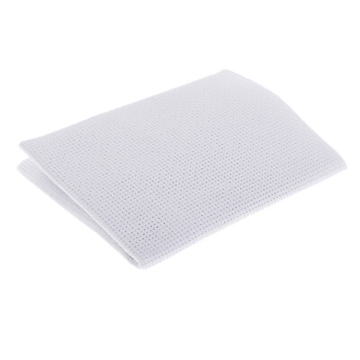 #ad 14 COUNT WHITE FABRIC MATERIAL 14CT $7.82