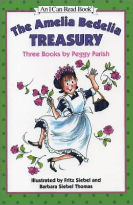 #ad The Amelia Bedelia Treasury: Three Books by Peggy Parish An I C ACCEPTABLE $3.59
