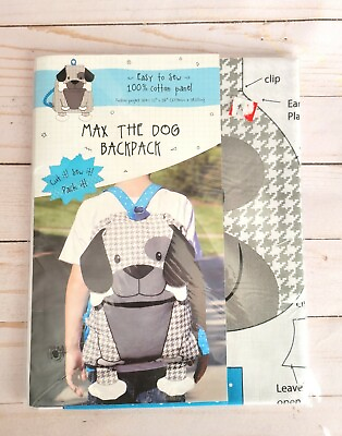 #ad Fabric Cut amp; Sew Backpack Crafts Max The Dog 14898134 Kids Cotton $14.99