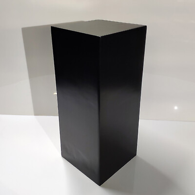 #ad 42quot; High BLACK Display Pedestal Stand Riser Column Pillar Weddings Parties $109.99