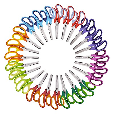 #ad 24 Pack of Blunt Scissors for Kids by W.A. Portman $21.95