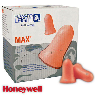 #ad Howard Leight MAX 1 Uncorded Disposable Ear Plugs Pick Total Pairs $38.95