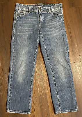 #ad Tommy Hilfiger Spirit Low Rise and Crop Capri Denim Jeans Size 4 Free Ship 14 $18.95
