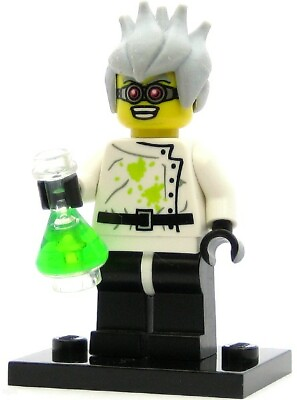 #ad LEGO Minifigures Series 4 Crazy Scientist Genuine $15.99