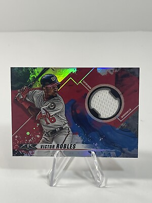 #ad 2019 Topps Fire Victor Robles Fire Relics #FR VR Player Worn Nationals $6.00