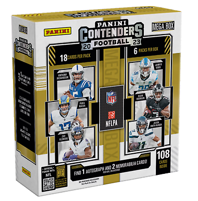 #ad 2023 Panini Contenders Football NFL Mega Box Pre Order Est June $64.99