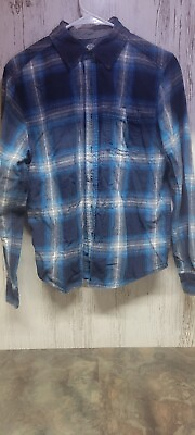 #ad Yourh Boys Flannel size 18 $5.00