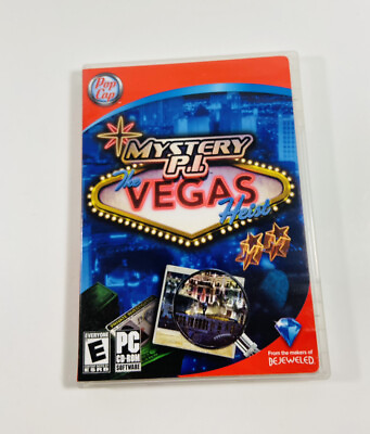 #ad Mystery PI The Vegas Heist Seek N Find Hidden Object PC Video Game ML185 $8.49
