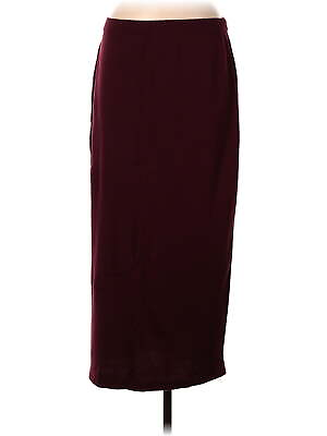 #ad Liz Claiborne Women Red Casual Skirt L $15.74