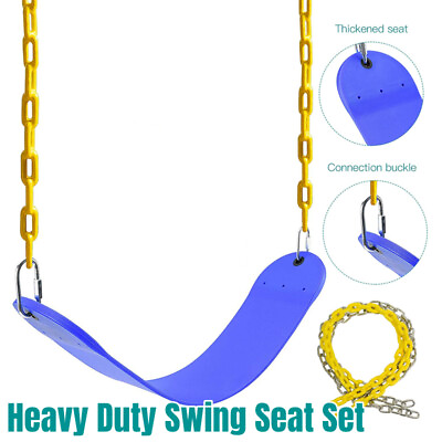 Swing Seat Set Kids Playground Slides Outdoor Backyard Accessories Replacement $24.99