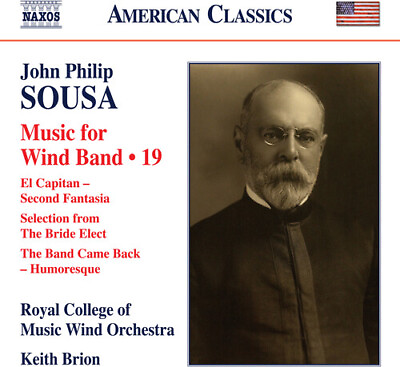 #ad Sousa Royal Colleg Music for Wind Band 19 New CD $21.01