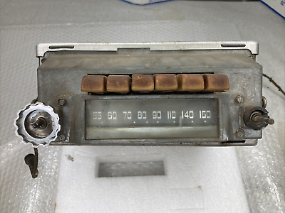 #ad Vintage General Electric AM Radio Model 233 6 volt $48.00