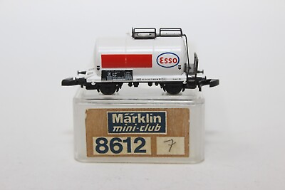 #ad Z Scale Marklin 8612 quot;ESSOquot; Tank Car Original Box $22.95