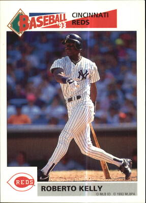 #ad 1993 Panini Stickers Baseball Card #295 Roberto Kelly $1.49