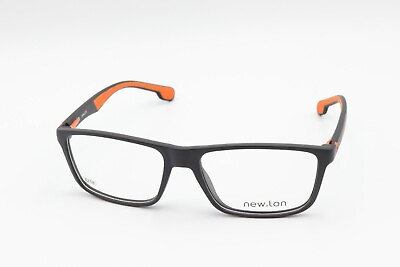 #ad new^ton CR8823 005 Matte Black 54 18 140 Men#x27;s Eyeglass Frames Flex Hinges A258 $39.99