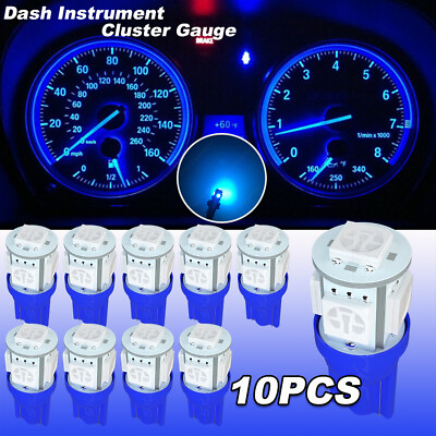 #ad Blue LED Kit Instrument Gauge Cluster Dash Light Bulbs for 2004 11 Ford Ranger $9.49