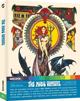 #ad The Nude Vampire New Blu ray Ltd Ed Mono Sound Subtitled Widescreen $25.73