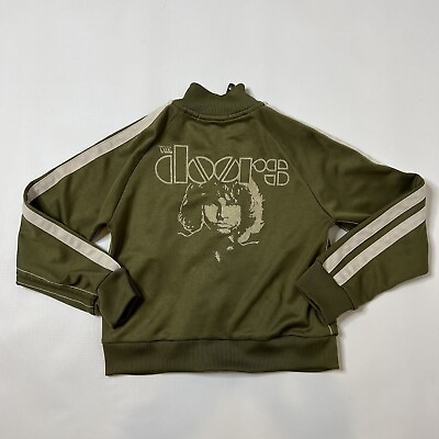 #ad Trunk Ltd The Doors Track Jacket Army Green Size 5 6 Kids Limited Issue Numbered $33.75