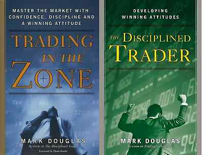 #ad Trading in the Zone and The Disciplined Trader PAPERBACK by Mark Douglas $13.45