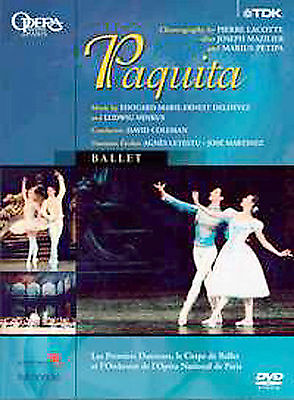 #ad Minkus Paquita Letestu Martinez Paquette Wilk Coleman Paris Opera DVD $36.47