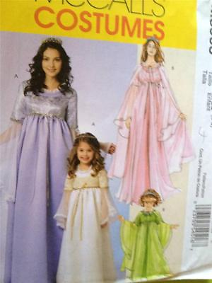 #ad McCalls Sewing Pattern 5906 Misses Ladies Princess Costumes Size S XL Uncut AU $10.50