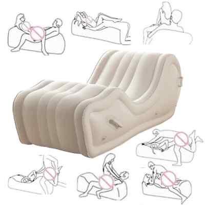 #ad Couples Sex Love Furniture Inflatable Pillow Cushion Bouncer Chair Position Aid $153.76