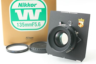 #ad READ For parts in Box Nikon Nikkor W 135mm f5.6 Large Format Copal 0 JAPAN $299.99
