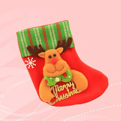 #ad Door Decorations Storage Bag for Christmas Tree Gift Bags Kids Sock $6.56