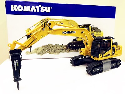 #ad UH Universal Hobbies 1 50 Komatsu PC210LC 11 with hammer drill Excavator UH8140 $63.30