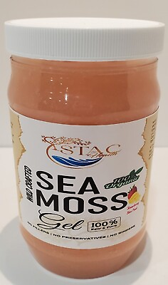 #ad Strawberry Star Fruit Sea Moss Gel Raw 100% Wildcrafted Sea Moss 16oz. $24.99