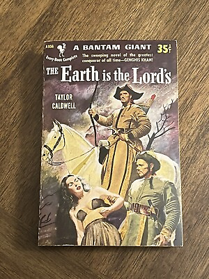 #ad The Earth is the Lord#x27;s by Taylor Caldwell 1951 Paperback First Bantam Printing $8.99
