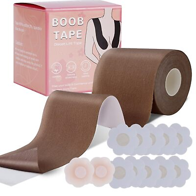 #ad Boobytape for Breast Lift for Heavy Breast 4 inch Plus Size Boob Tape A G Cup... $27.47