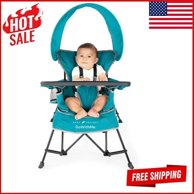 #ad #ad Deluxe Baby Portable Push High Chairs W Removable Canopy Outdoor Polyester New $89.97