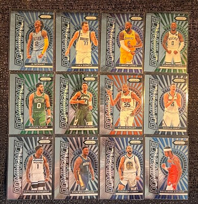 #ad 2023 24 Panini Prizm Basketball Dominance Insert Complete Your Set You Pick Card $1.49