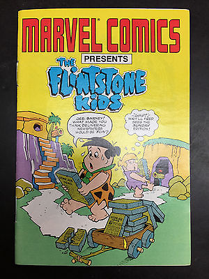 #ad The Flintstone Kids #0 Marvel Star Comics Very Rare Ashcan Mini Comic Book 1987 $6.00