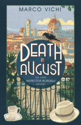 #ad Death in August Paperback By Marco Vichi ACCEPTABLE $3.98