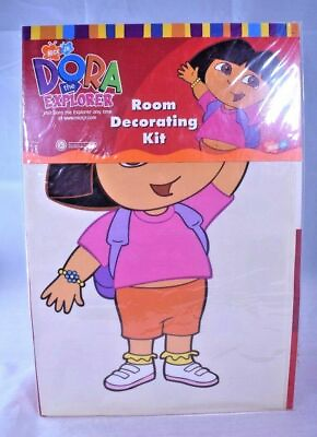 #ad #ad Nickelodeon Jr Room Decorating Kit Stickers Paint Stamps Dora the Explorer New $23.75