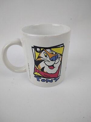 #ad Vintage Tony The Tiger Kelloggs Coffee Mug 1993 1996 $15.99