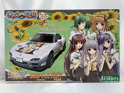 #ad Kotobukiya Chara de CAR Ru Series K01 MAZDA RX 7 SHUFFLE 1 24 character decal $39.19