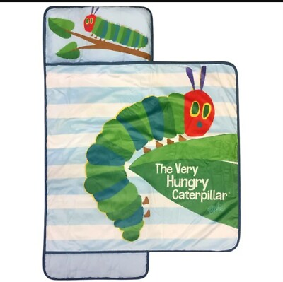 #ad Kids Quilt Nap Mat Blanket amp; Pillow. Eric Carle The Hungry Caterpillar. New $14.75