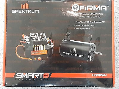 #ad Spektrum RC Firma 160 Amp Sensorless Brushless Smart ESC amp; Motor Combo 1250Kv $279.99