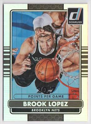 #ad 2014 15 Panini Donruss Season Stat Line #3 Brook Lopez 151 207 Brooklyn Nets $4.95